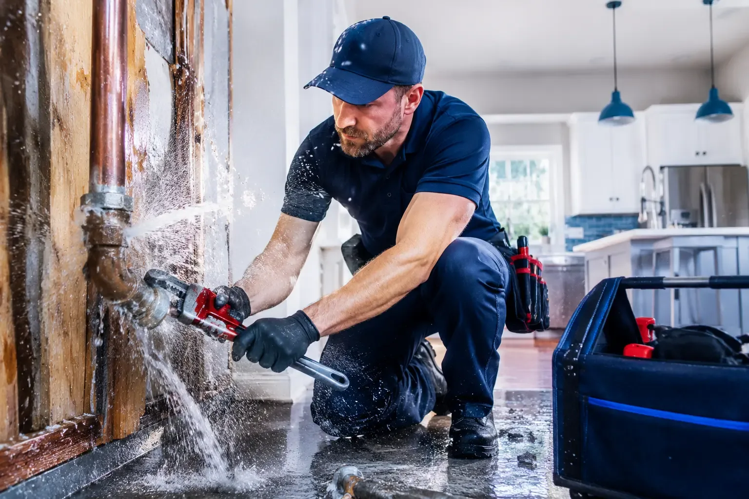Local emergency pipe repair professionals in Mullinville, KS